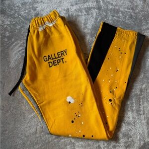 Gallery Yellow Sweatpants